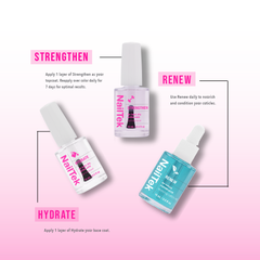 Nail Tek Nail Therapy For Hard Brittle Nails 3pc Kit - Professional Salon Brands