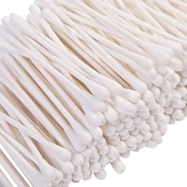 Real Care Eco-friendly Paper Stem Cotton Tips 500PK