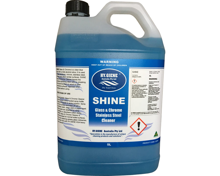 HY.Giene Shine Glass Cleanser Antibacterial Surface Cleanser 5 litre