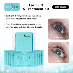 Gravity Lash Lifting Kit - 5 Treatments - Professional Salon Brands