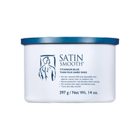 Satin Smooth Titanium Blue Thin Film Hard Wax 397g