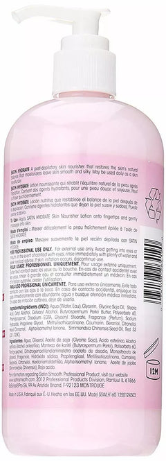 Satin Smooth Satin Hydrate Skin Nourisher Lotion 473ml - Professional Salon Brands