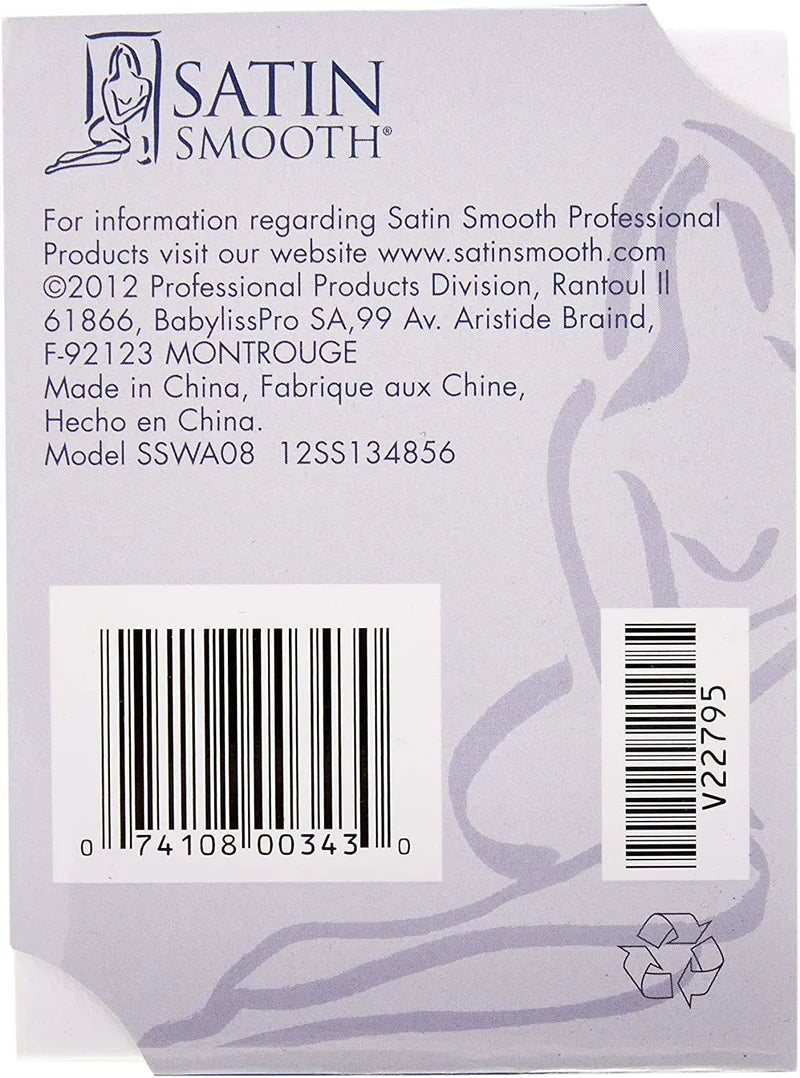 Satin Smooth Small Non-Woven Cloth Waxing Strips 100PK - Professional Salon Brands