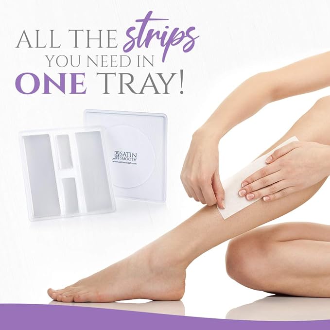 Satin Smooth Waxing Strip Tray 250 pcs