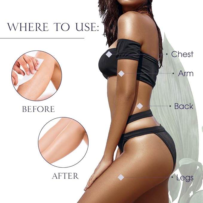 Satin Smooth Large Non-Woven Cloth Waxing Strips 100 pack - Professional Salon Brands