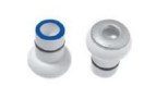 Vagheggi MICRO HEAD - BLUE MEDIUM GRIT DIAMOND TIPS 10PCS