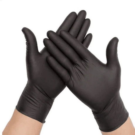 Nitrile Black Gloves Small Powder Free