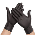 Nitrile Black Gloves Large Powder Free