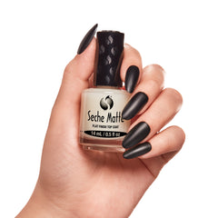 Seche Matte Flat Finish Top Coat 14ml - Professional Salon Brands