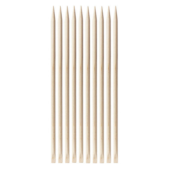 Wooden Point/Bevel Cuticle Sticks 5 Pack - Professional Salon Brands