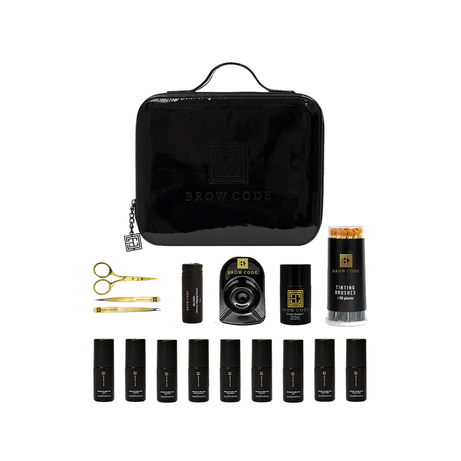 Brow Code Stain Pure Dye Professional Kit