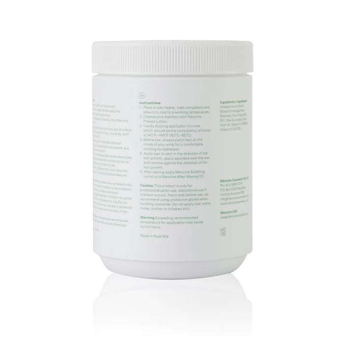 Mancine Olive Oil Strip Wax 800gm - Professional Salon Brands