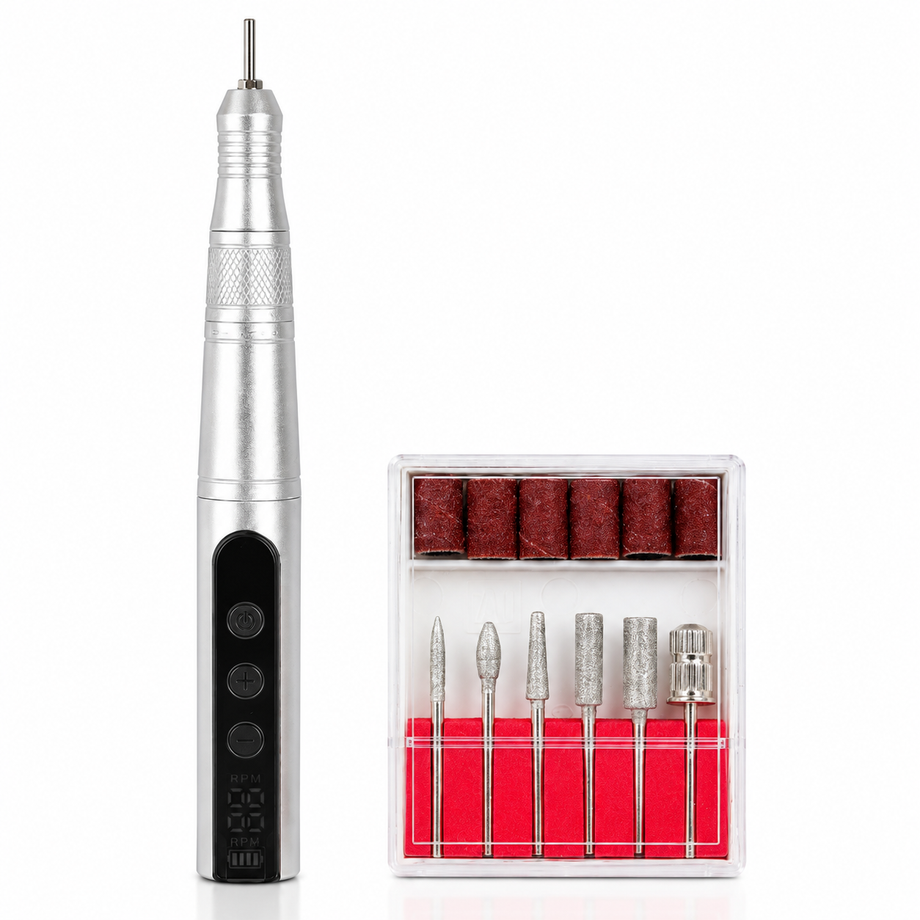 Switch Funky Pro Pen Nail Drill - Silver