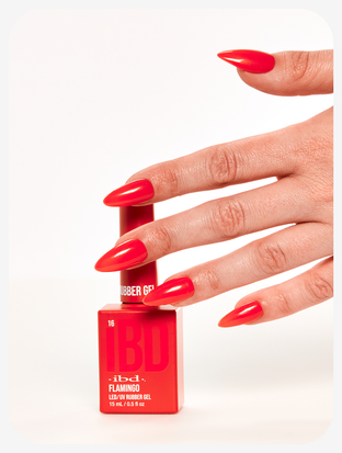 Rubber gels are taking the lead in nails