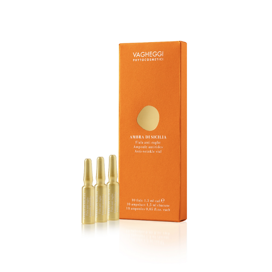 Vagheggi Ambra Di Sicilia Anti-wrinkle Vial 10 ampoules 1,5ml - Professional Salon Brands