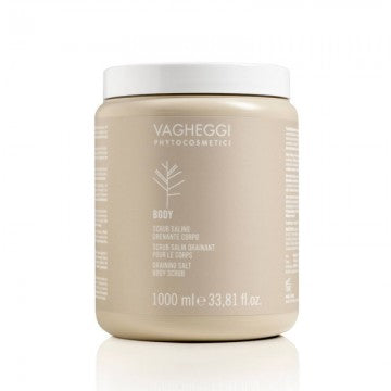 Vagheggi Body Professional Draining Salt Body Scrub 1000ml - Professional Salon Brands