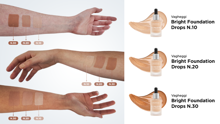 Vagheggi Illuminating Foundation Drops N.10 - 30ml - Professional Salon Brands