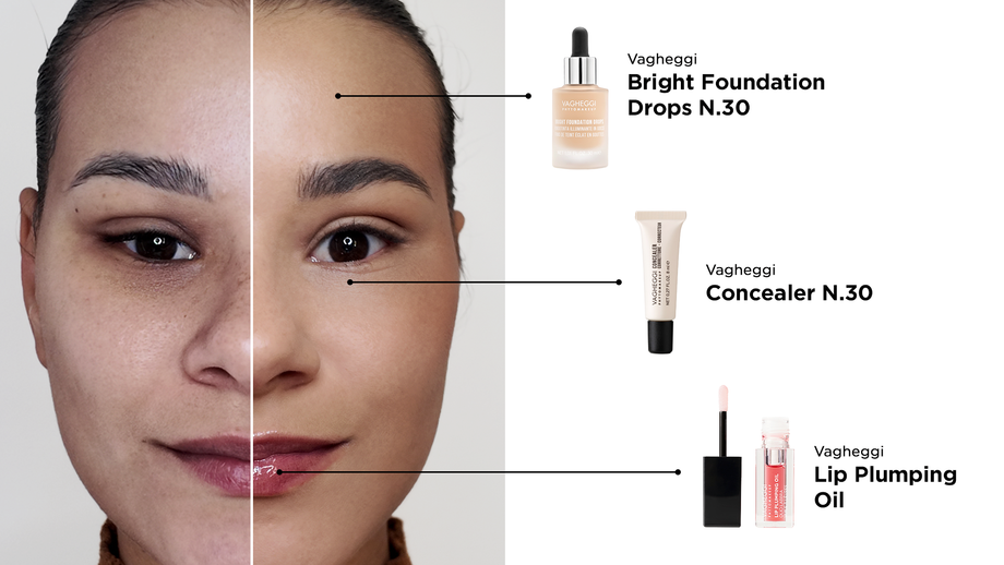 Vagheggi Illuminating Foundation Drops N.30 - 30ml - Professional Salon Brands