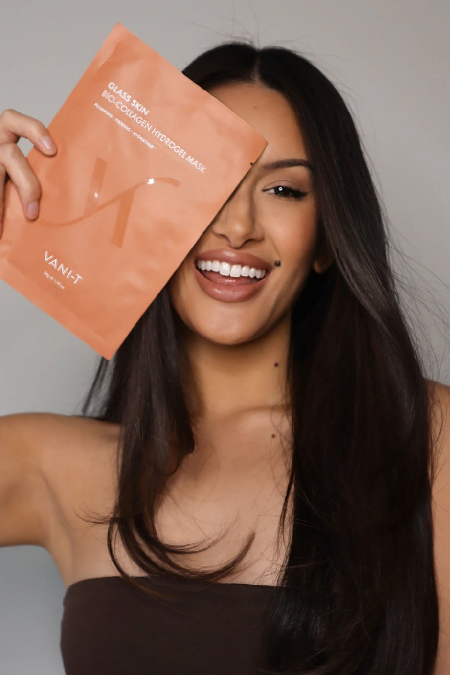 Vani-T Glass Skin Bio-Collagen Hydrogel Mask 4 PK - Professional Salon Brands