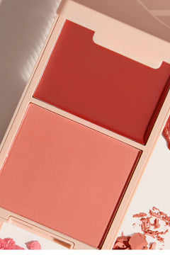 Vani-T Make Me Blush Cream & Powder Duo- Flirty - Professional Salon Brands