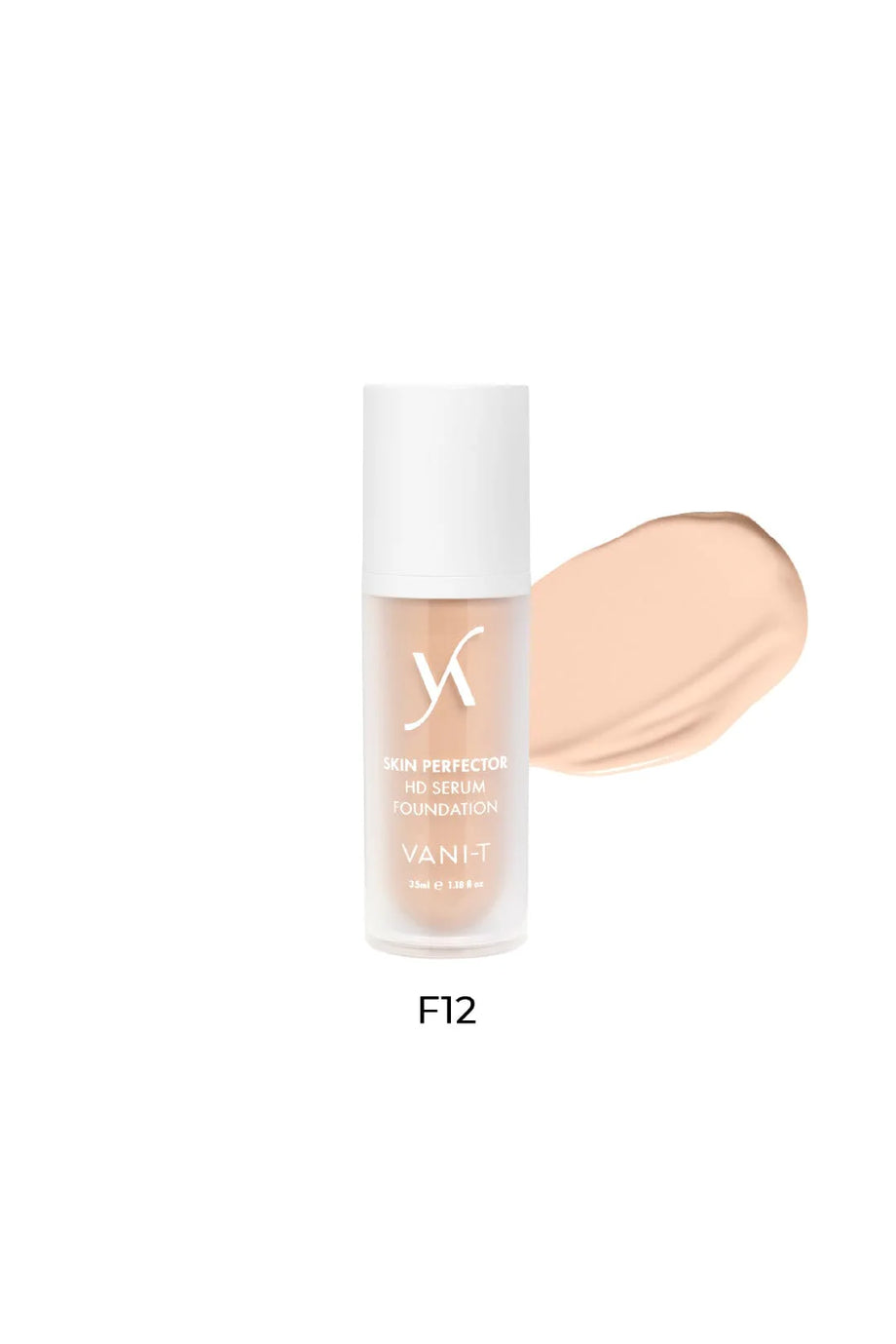 Vani-T Skin Perfector HD Serum Foundation Shade- F12 - Professional Salon Brands