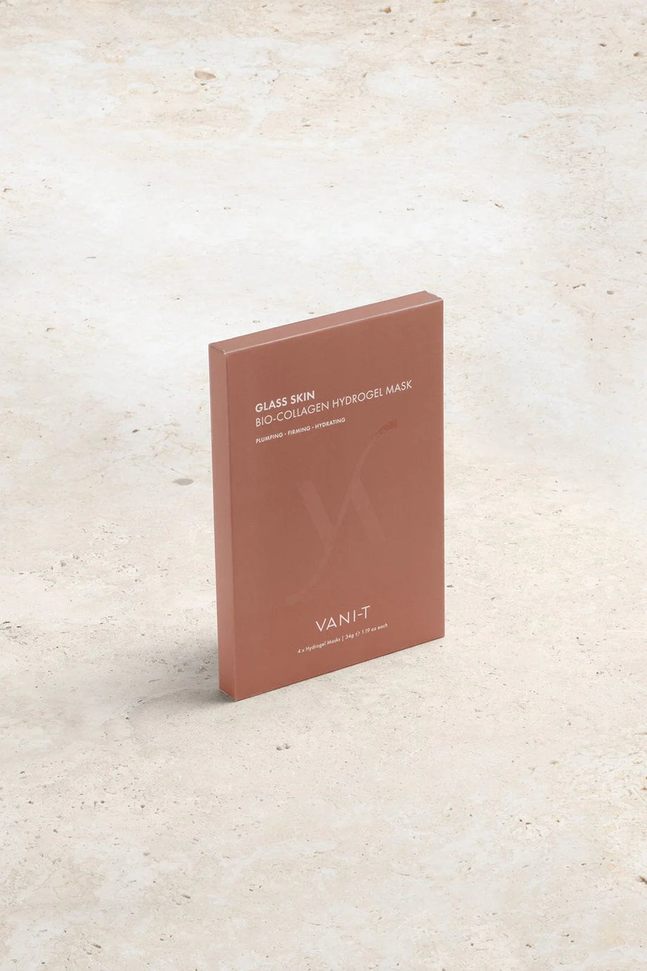 Vani-T Glass Skin Bio-Collagen Hydrogel Mask 4PK