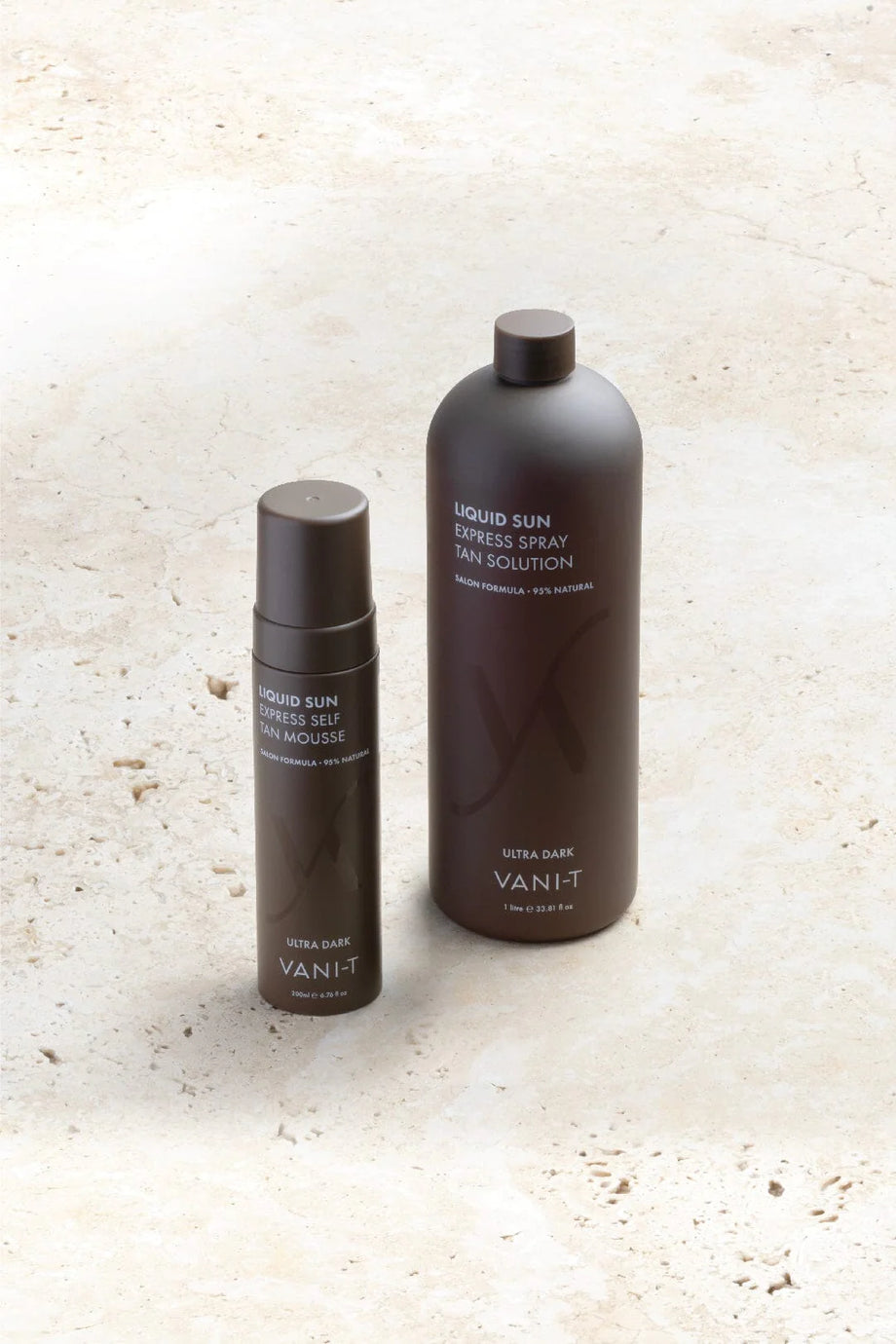 Vani-T Liquid Sun Express Spray Tan Solution (Chocolate Base) 1L - Professional Salon Brands
