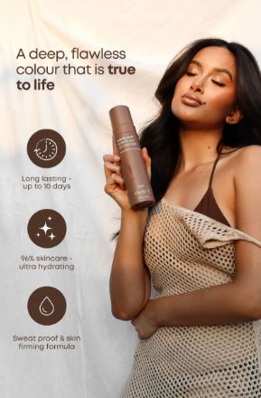 Vani-T Liquid Sun Express Self Tan Mousse - Dark (Chocolate Base) 200ML - Professional Salon Brands
