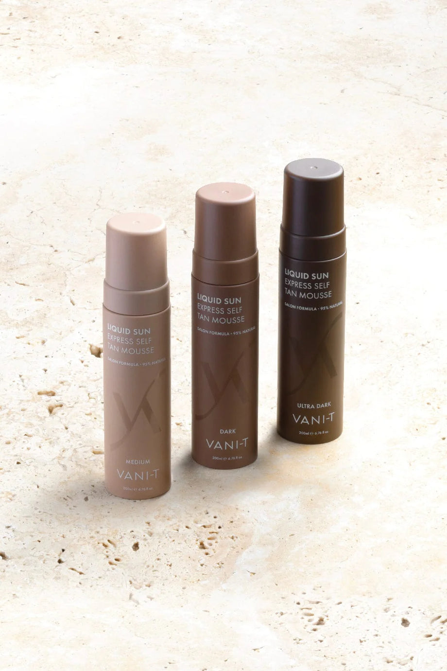 Vani-T Liquid Sun Express Self Tan Mousse (Chocolate Base) 200ML