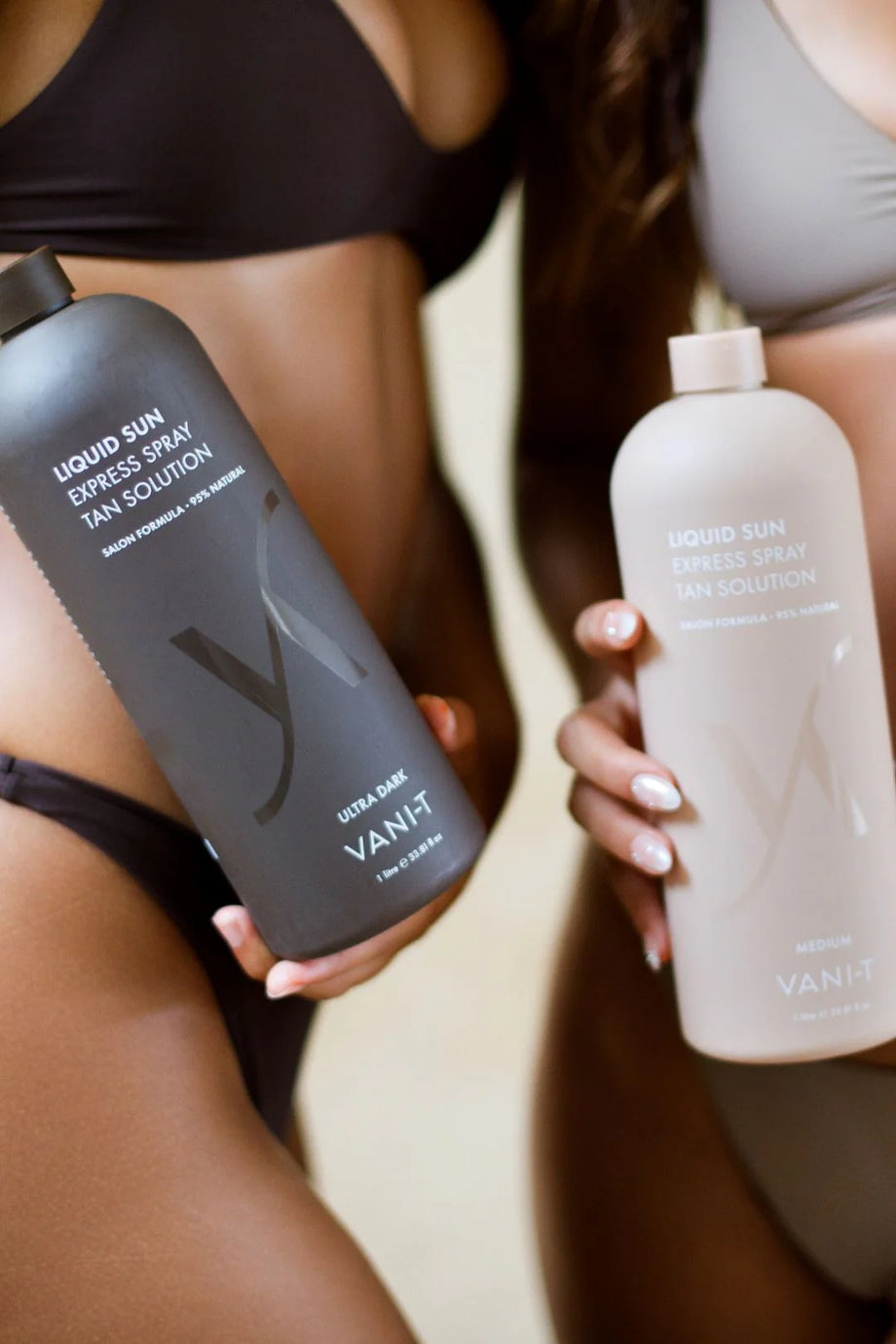 Vani-T Liquid Sun Express Spray Tan Solution - Ultra Dark 1L - Professional Salon Brands