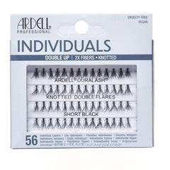Ardell Lashes Double Individuals Knotted - Short Black