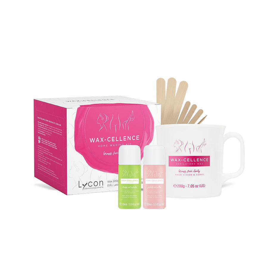 Lycon Wax-Cellence At Home Waxing Kit