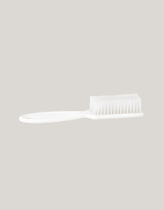 White Nail Scrub brush - Professional Salon Brands