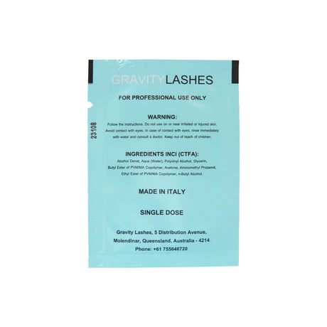 Gravity Lash Lift Adhesive - 10 Sachets - Professional Salon Brands