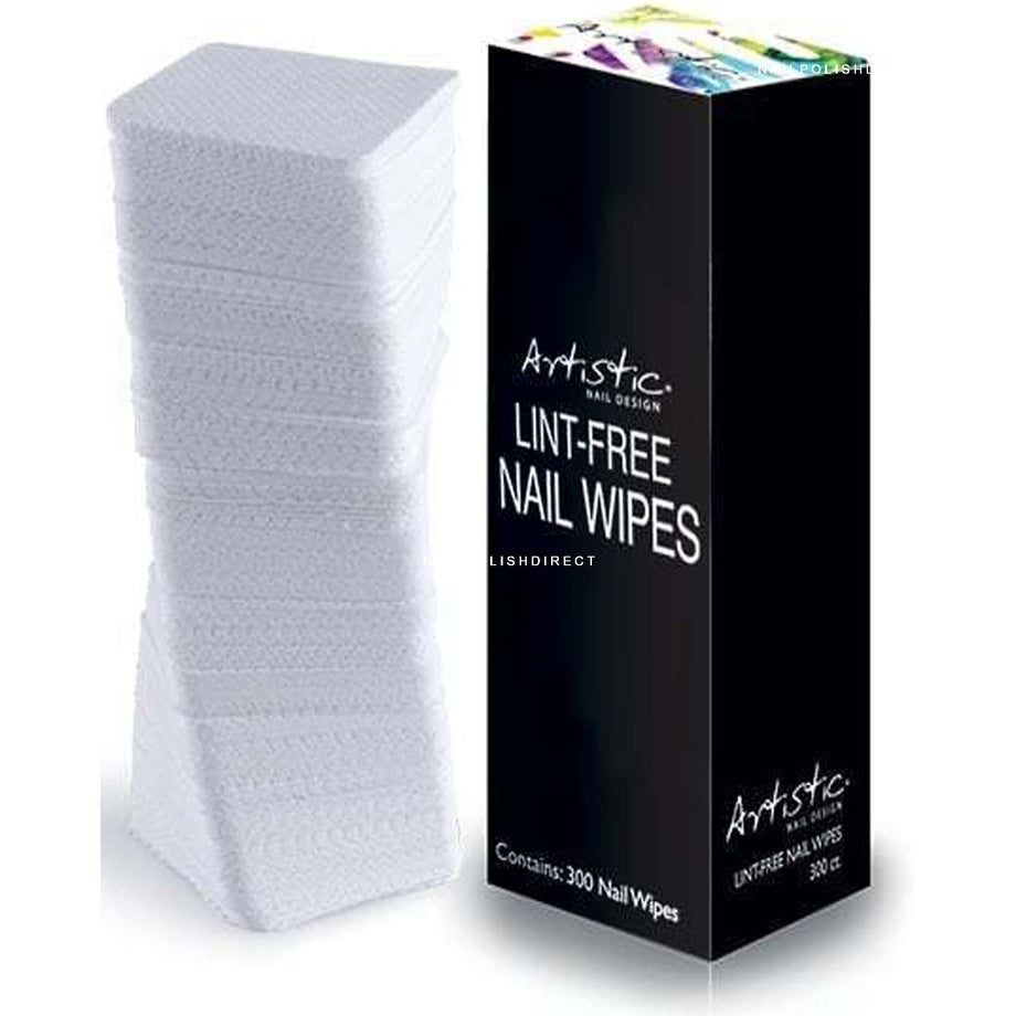 Artistic Lint-Free Nail Wipes 300pk 5cm x 5cm
