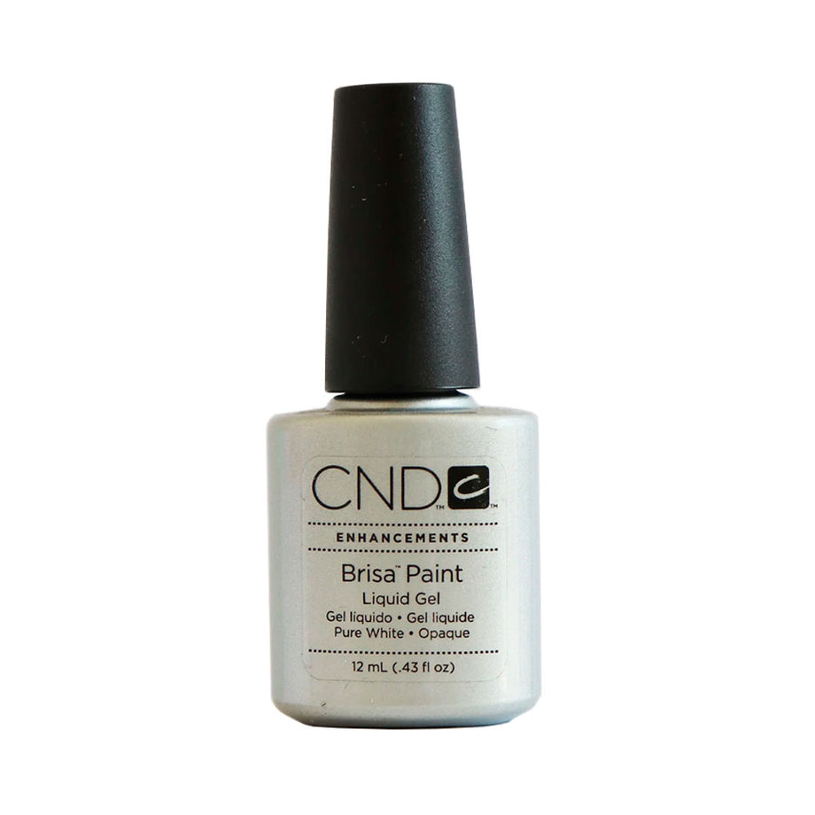CND Brisa Paint Pure White Opaque 12 mL
