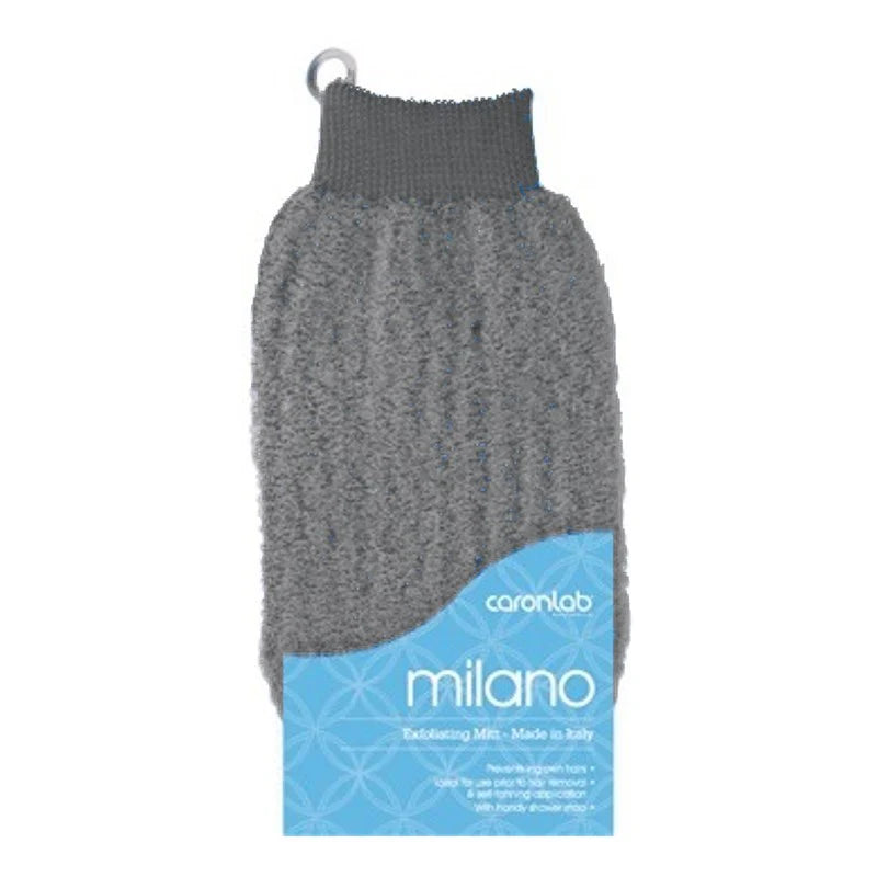 Caronlab Milano Exfoliating Mitt - Dark Grey