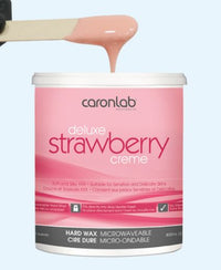 Caronlab Deluxe Strawberry Creme Hard Wax 800ML