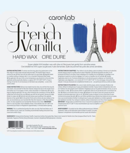 Caronlab French Vanilla Hard Wax 500GM