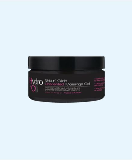 Caronlab Hydro 2 Oil Grip n’ Glide Massage Gel Unscented 100ML