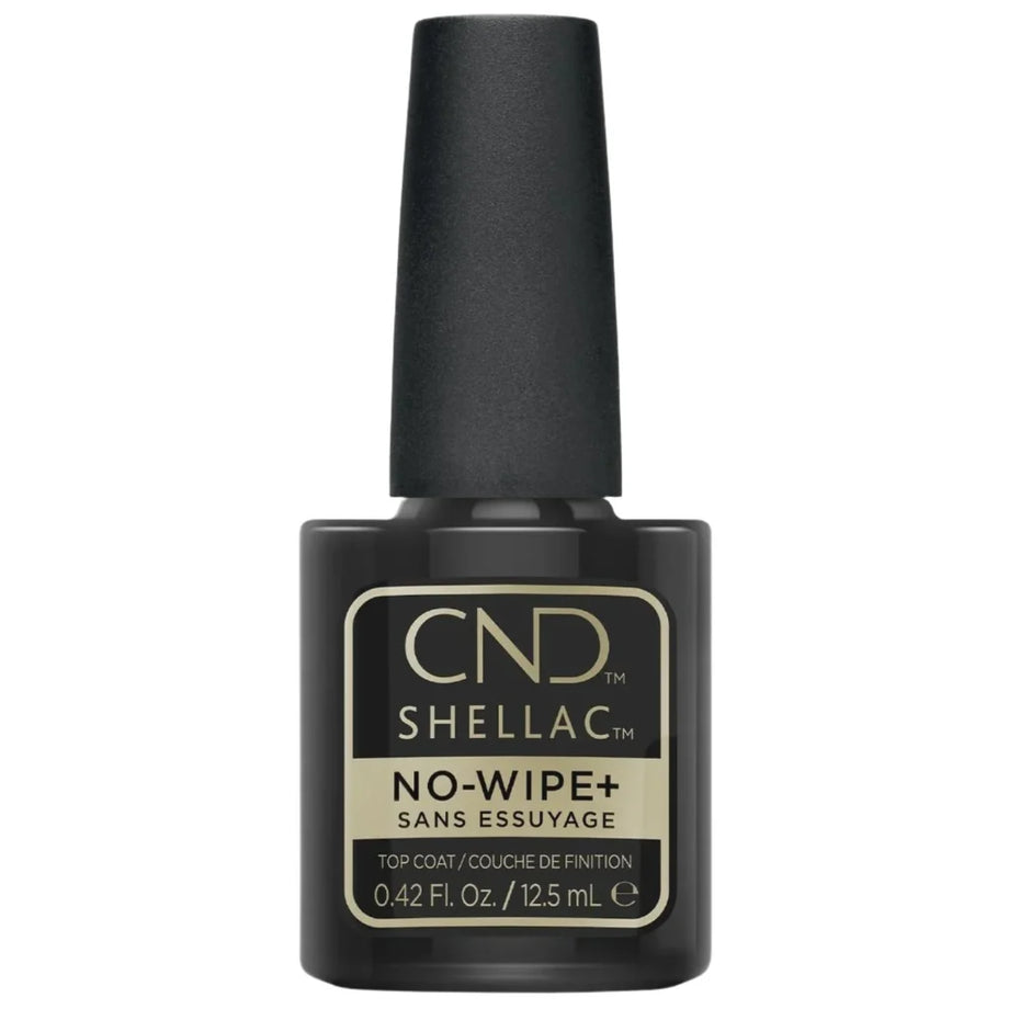 CND® SHELLAC® No Wipe+ Top Coat 12.5 mL