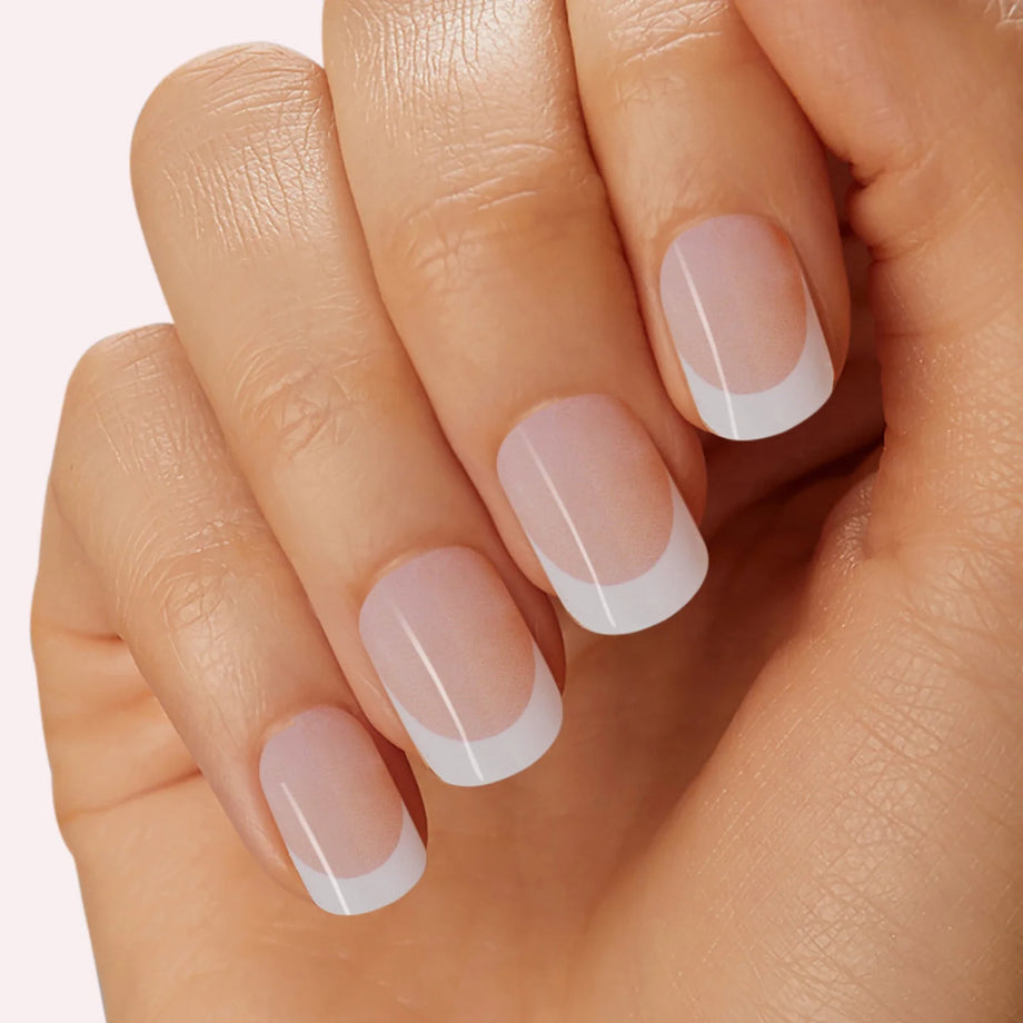 Dashing Diva French Wrap Plus White 140 Tips