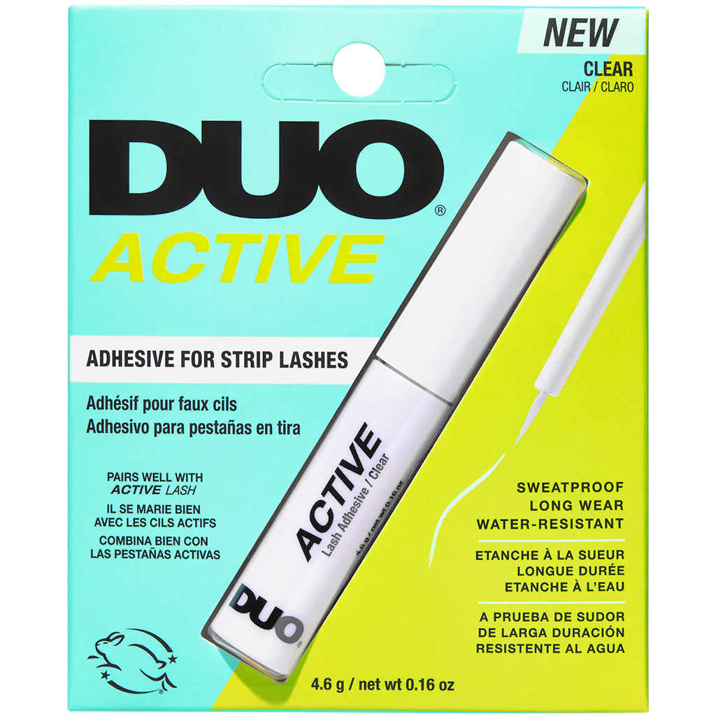 DUO ACTIVE STRIP LASH ADHESIVE CLEAR (4.6G) - Professional Salon Brands