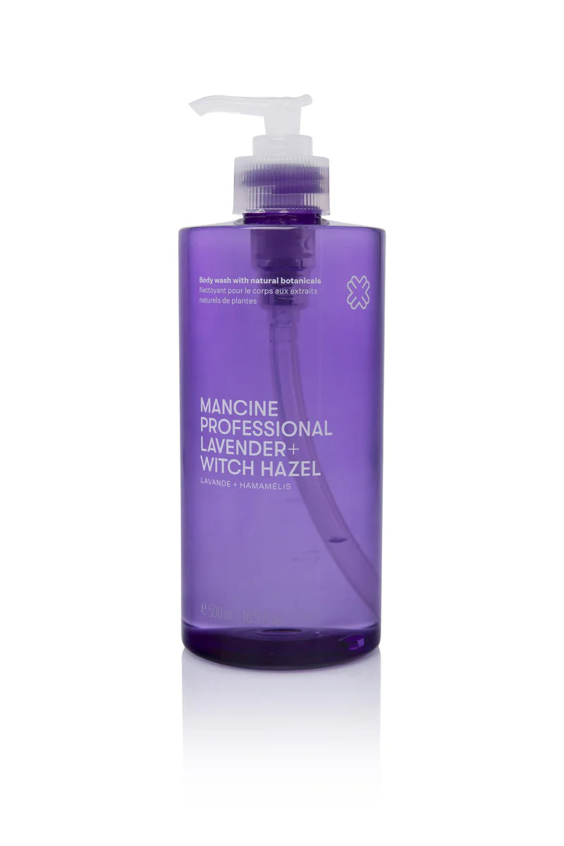 Mancine Body Wash / Lavender + Witch Hazel 500ml