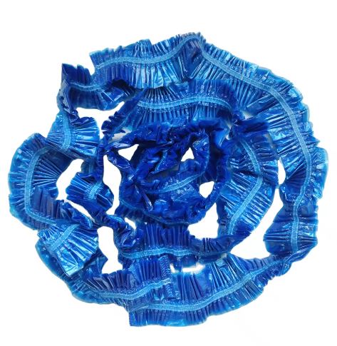 Spa Pedi Blue Elastic Liners 50PK