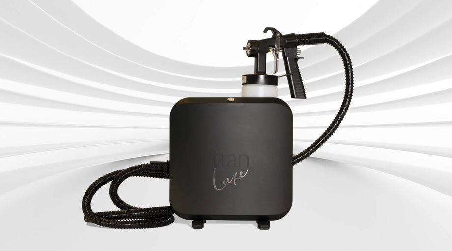 iTan Luxe – Matte Black (With Deluxe Gun)