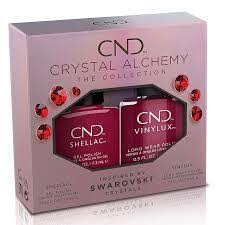 CND® SHELLAC DUOS & SETS  Rebellious Ruby S/V