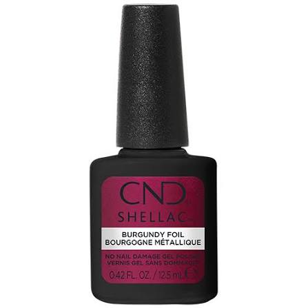 CND® SHELLAC™ Retro Refresh Burgundy Foil (12.5 mL)