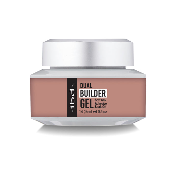 ibd Dual Builder Gel - Warm Nude 14g - Professional Salon Brands