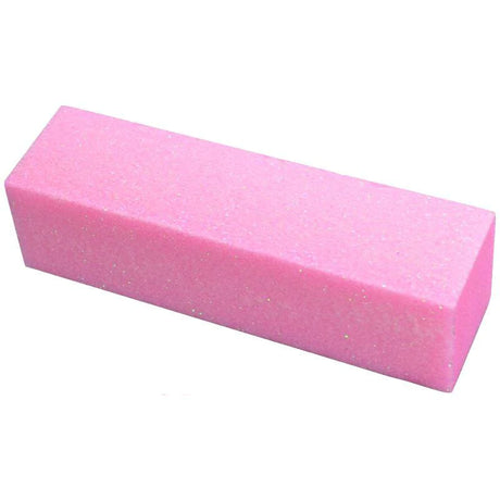 PINK SANDING BLOCK 100/100 GRIT - Professional Salon Brands